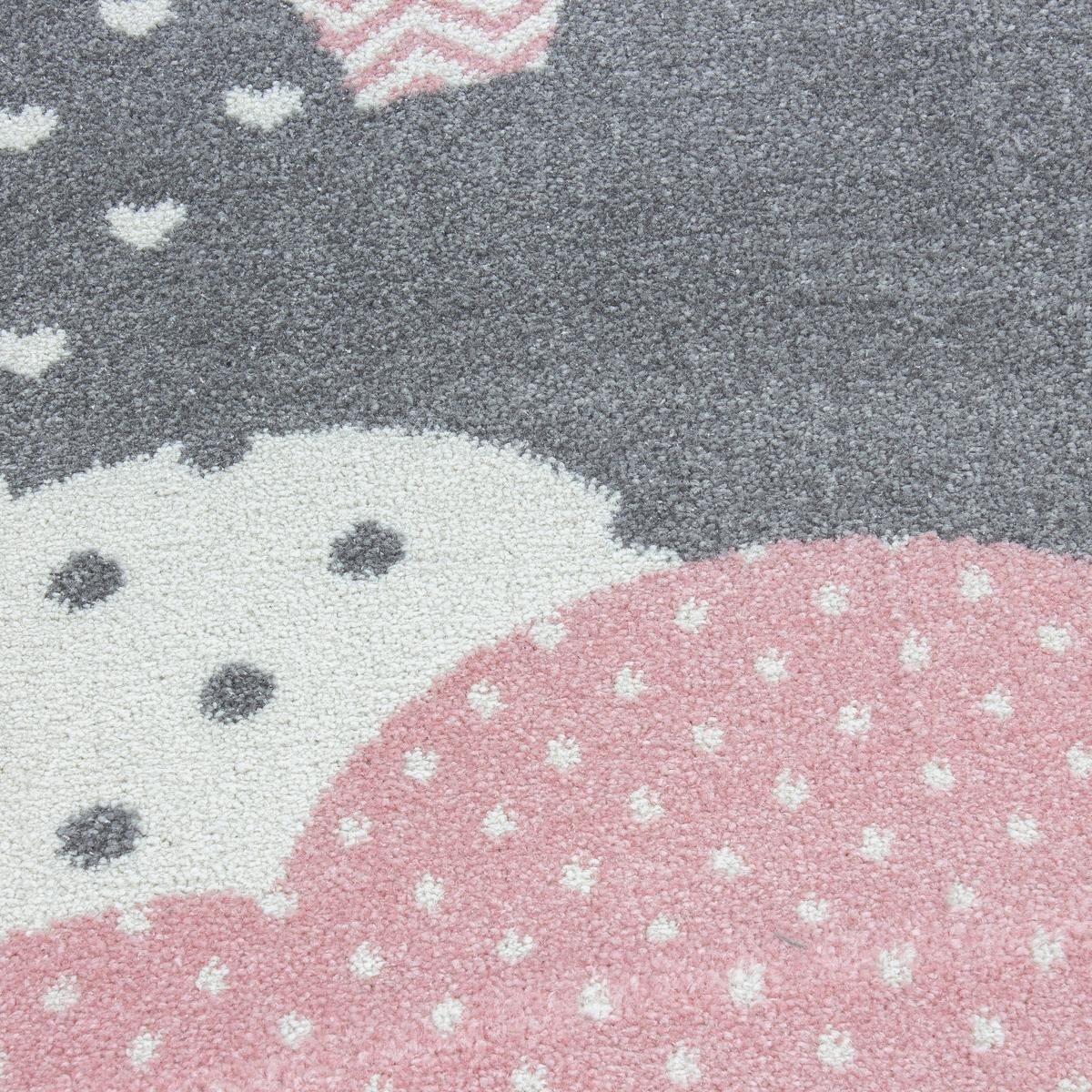 Kinderteppich Bambi Pink ca. 120x170 cm - Pink, Trend, Textil (120/170cm) - Ben'n'jen