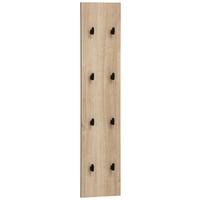 Garderobni Panel Emmik, Barva Hrasta - hrast artisan, Design, leseni material (24,5/109/2,6cm) - MID.YOU