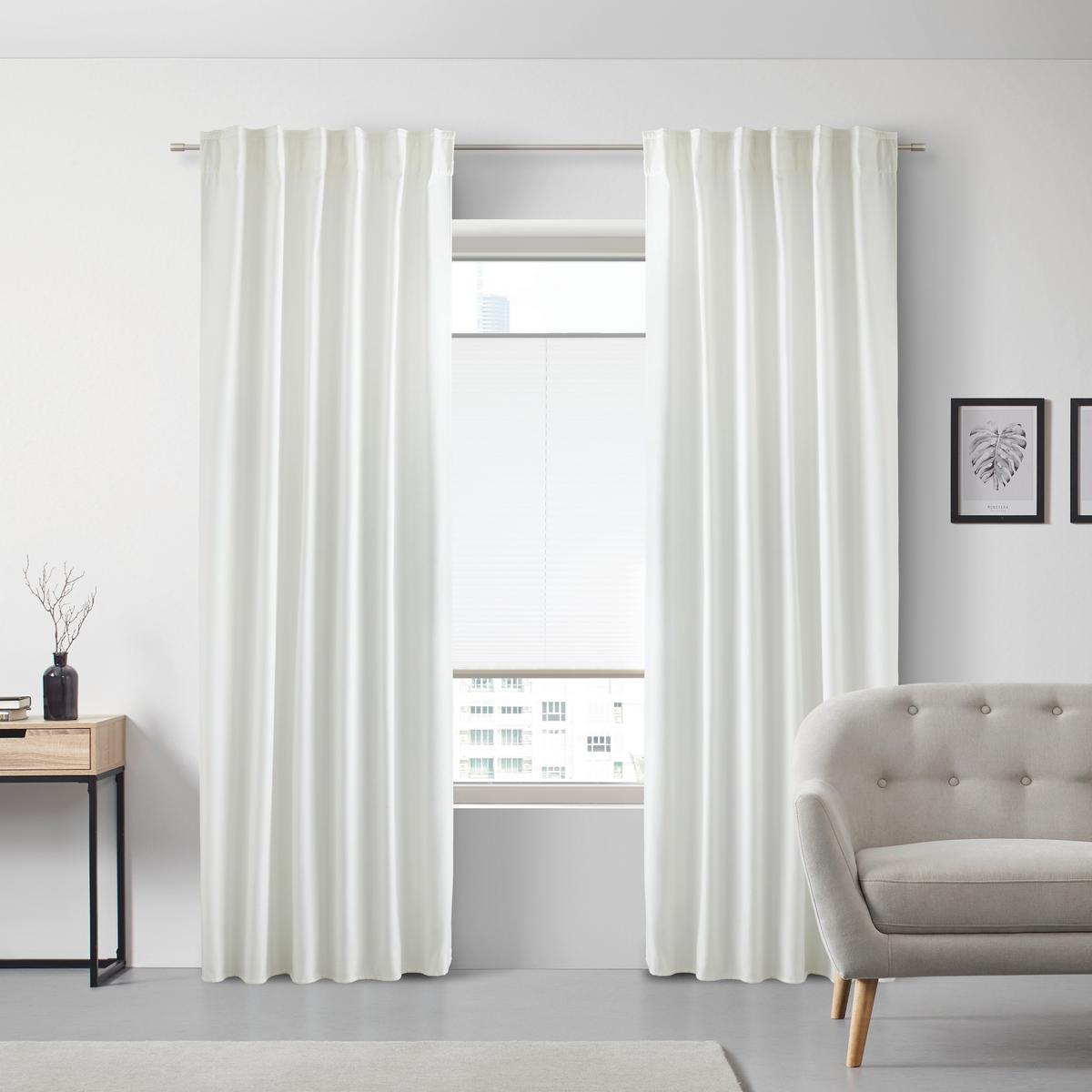 ZASŁONA TERMICZNA THERMO -JUB- - kolor naturalny, Modern, tkanina (140/245cm) - Modern Living