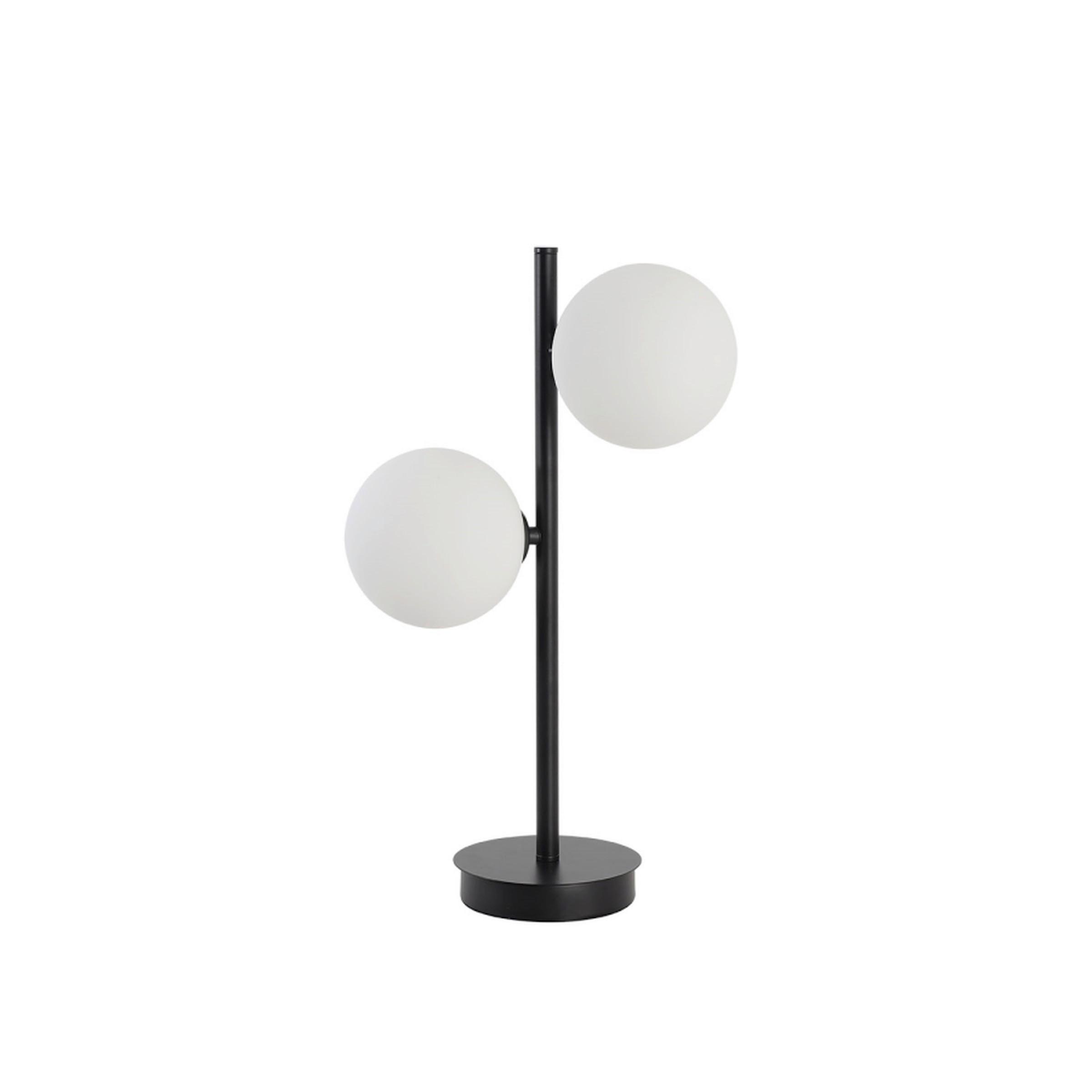 Tischleuchte Lp-002/2t Bk Dorado - Schwarz, Konventionell, Metall (45/28/15cm)