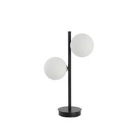 Tischleuchte Lp-002/2t Bk Dorado - Schwarz, Konventionell, Metall (45/28/15cm)