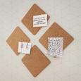 Untersetzerset aus Kork, 3-teilig - Braun, KONVENTIONELL, Naturmaterialien (19/19cm) Untersetzerset aus Kork, 3-teilig - Braun, KONVENTIONELL, Naturmaterialien (19/19cm)