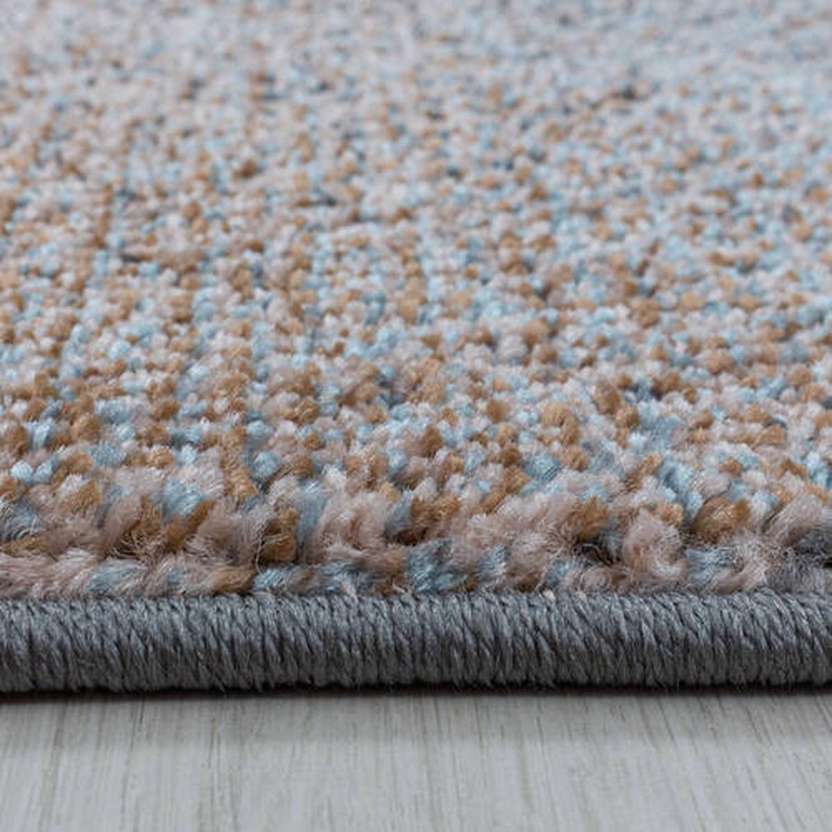 Webteppich Efor Blau ca. 80x250cm - Blau, Design, Textil (80/250cm)