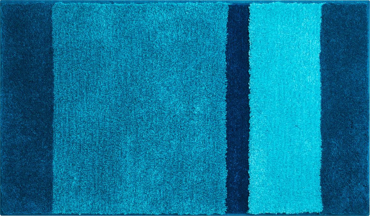 DYWANIK ŁAZIENKOWY B4130-016001128 - turkusowy, Basics, tkanina (60/100cm) - Grund