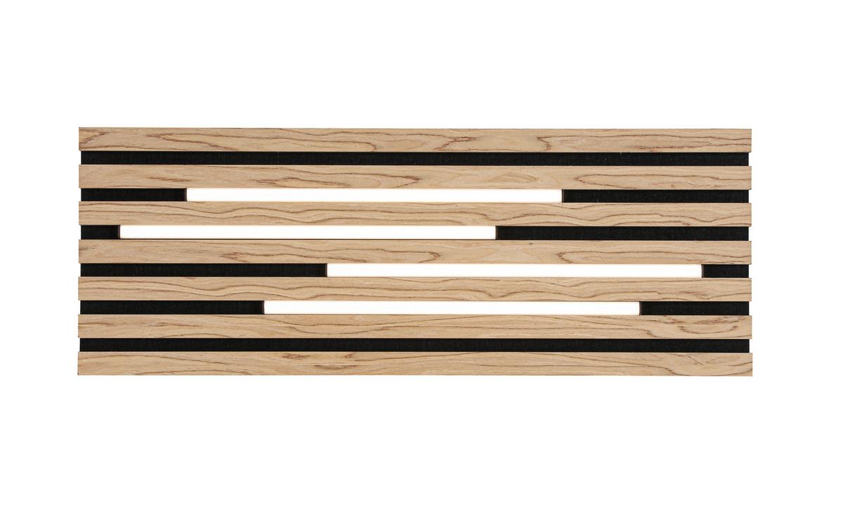 Stropna Led-svetilka Pani - črna/barve hrasta, Moderno, kovina/umetna masa (72/26,5/5,5cm) - Mömax