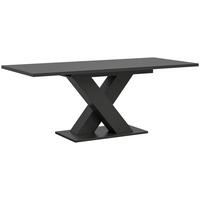 Raztegljiva Miza Marlon 150 Az, Temno Siva - temno siva, Trend, leseni material (150-190/76/90cm)