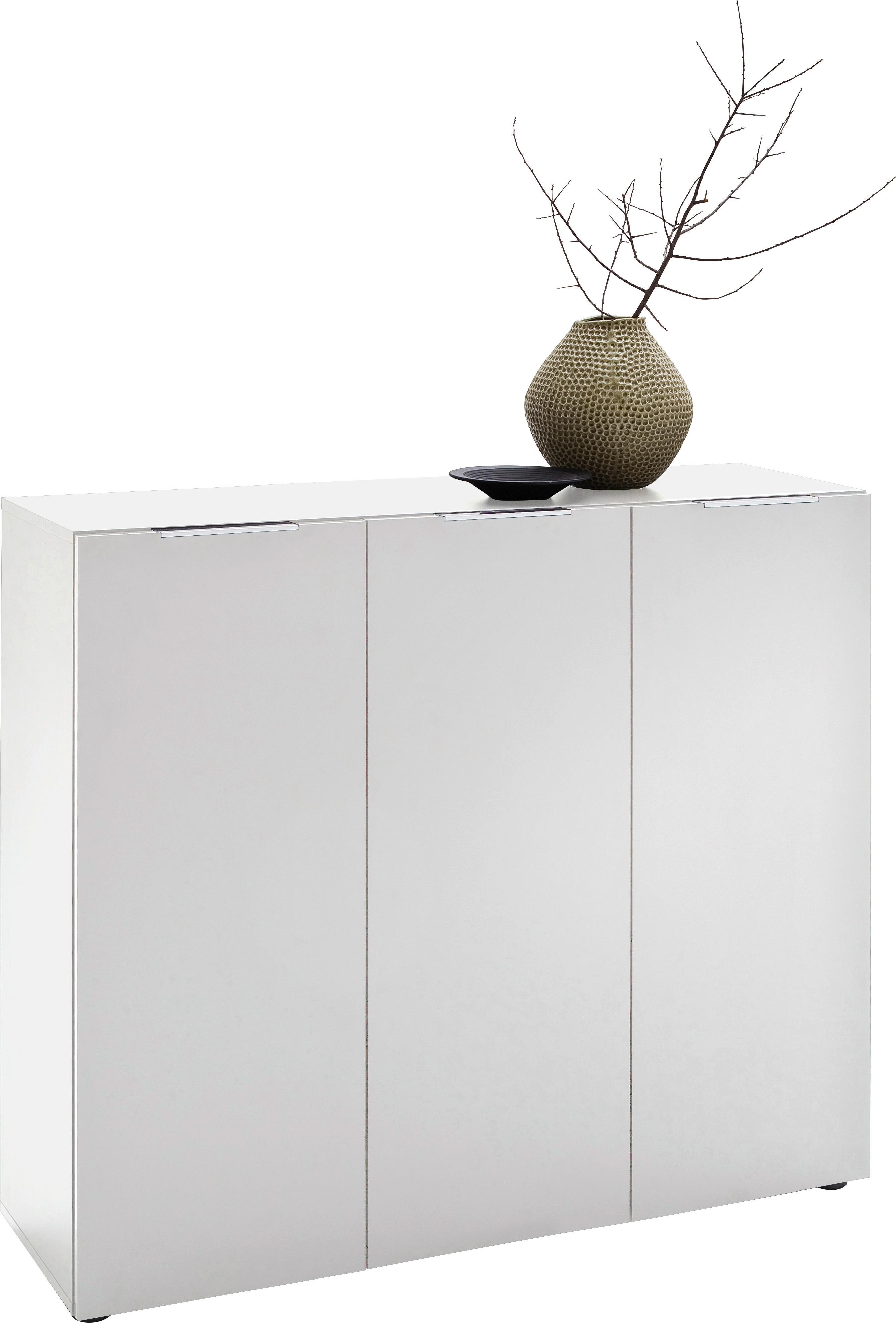PRZEDPOKÓJ VICENZA - biały/kolor wenge, Design, materiał drewnopochodny/szkło (175/190/39cm) - Carryhome
