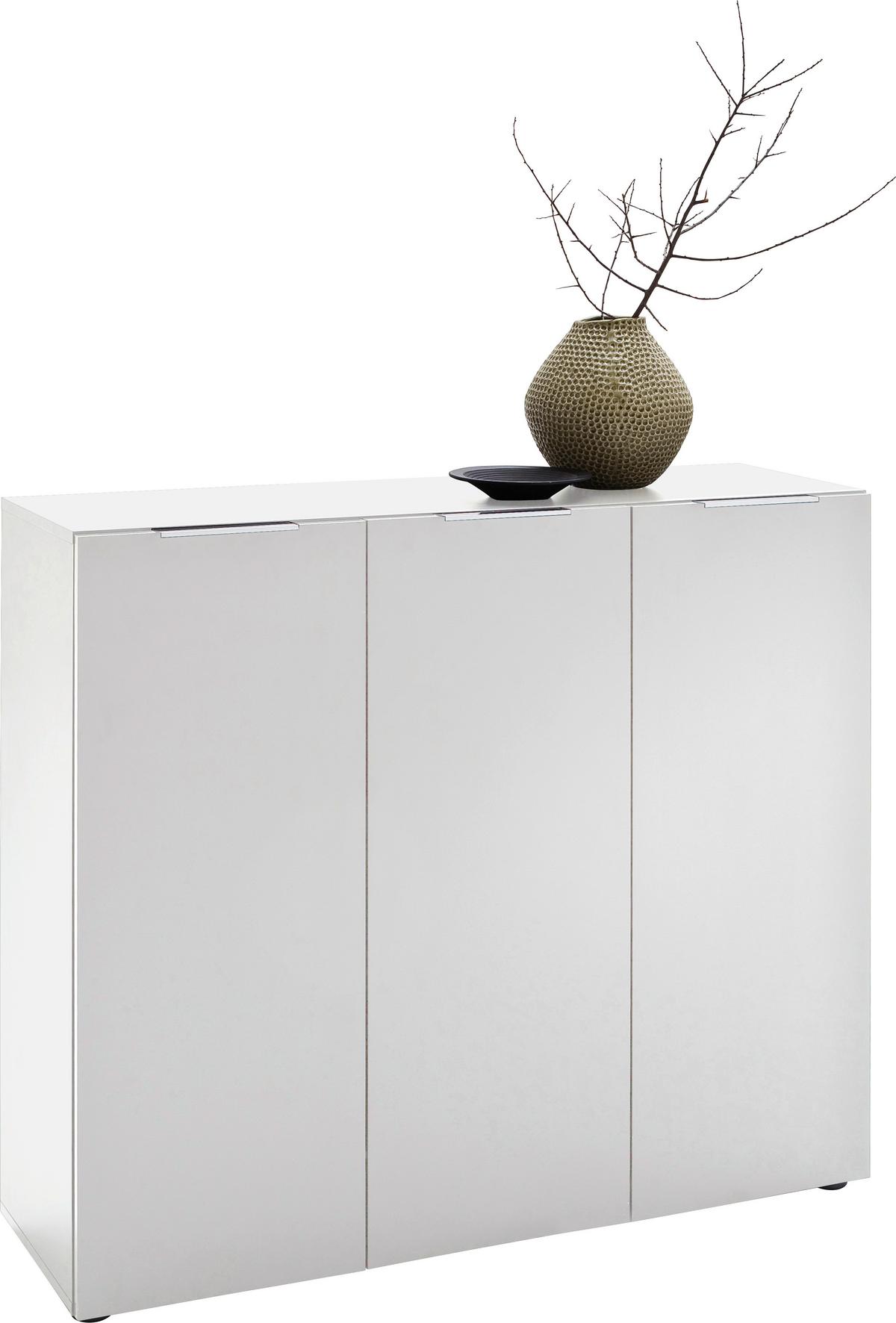 PRZEDPOKÓJ VICENZA - biały/kolor wenge, Design, materiał drewnopochodny/szkło (175/190/39cm) - Carryhome