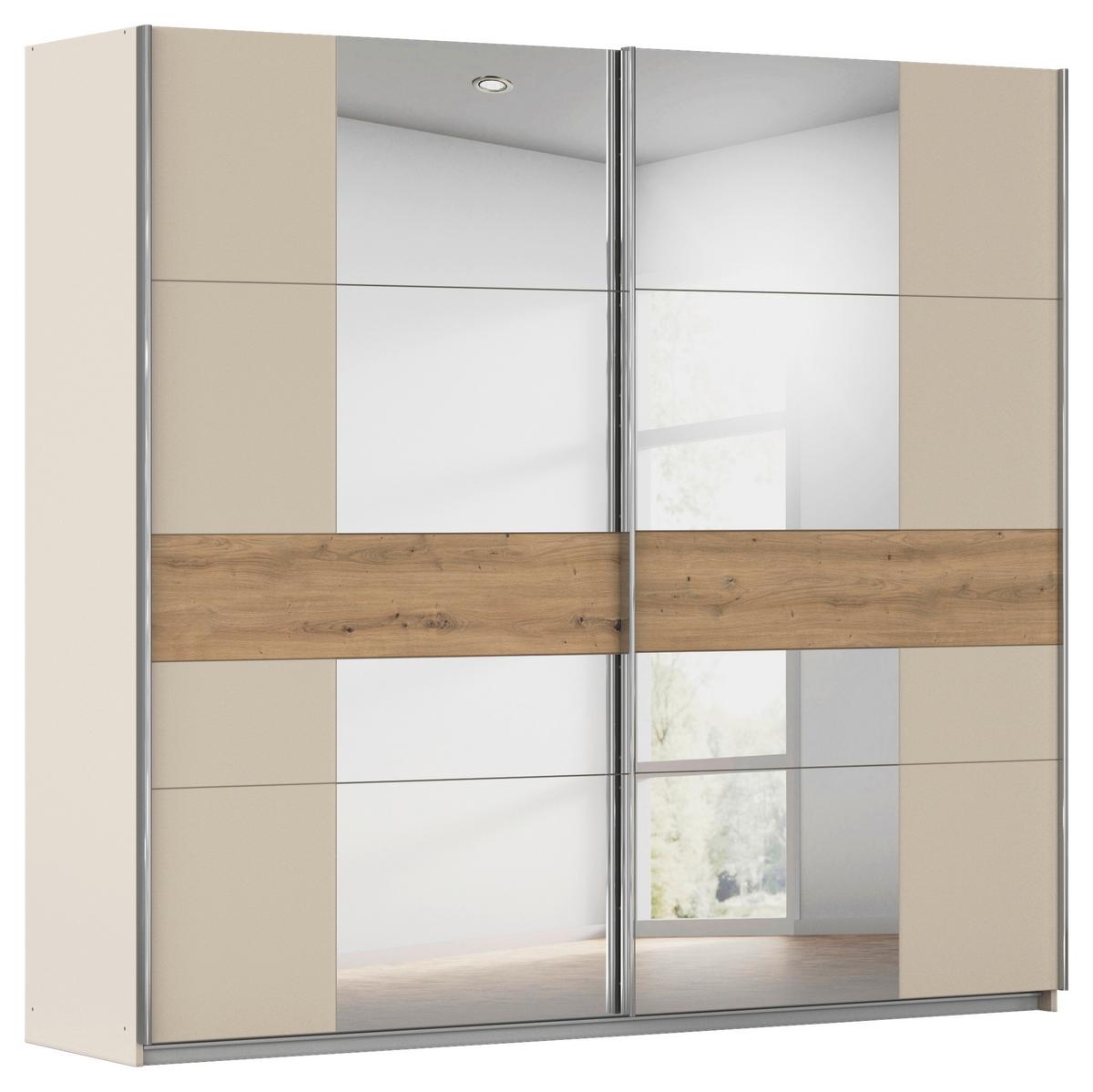 DULAP USI CULISANTE CALISTIO - argintiu/stejar Artisan, Trend, material pe bază de lemn (226/210/62cm) - Modern Living