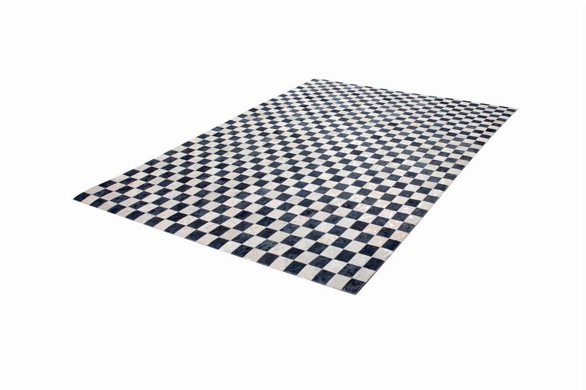 Flachwebeteppich Rocket 210 Silber/grau 200x290 - Silberfarben/Grau, Basics, Leder (200/290cm) - Kayoom