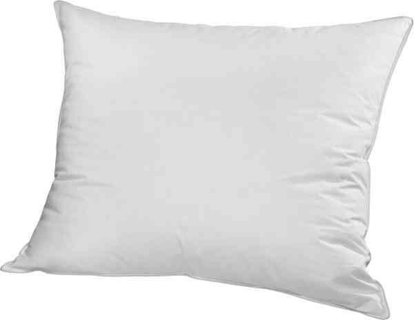 Kopfkissen Hoch Weiß ca. 80x80cm - Weiß, Textil (80/80cm) - Nadana