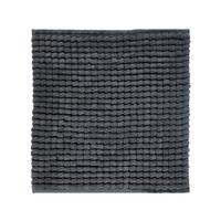 DYWANIK ŁAZIENKOWY AXEL - kolor grafitowy, Basics, tkanina (60/60cm) - Aquanova