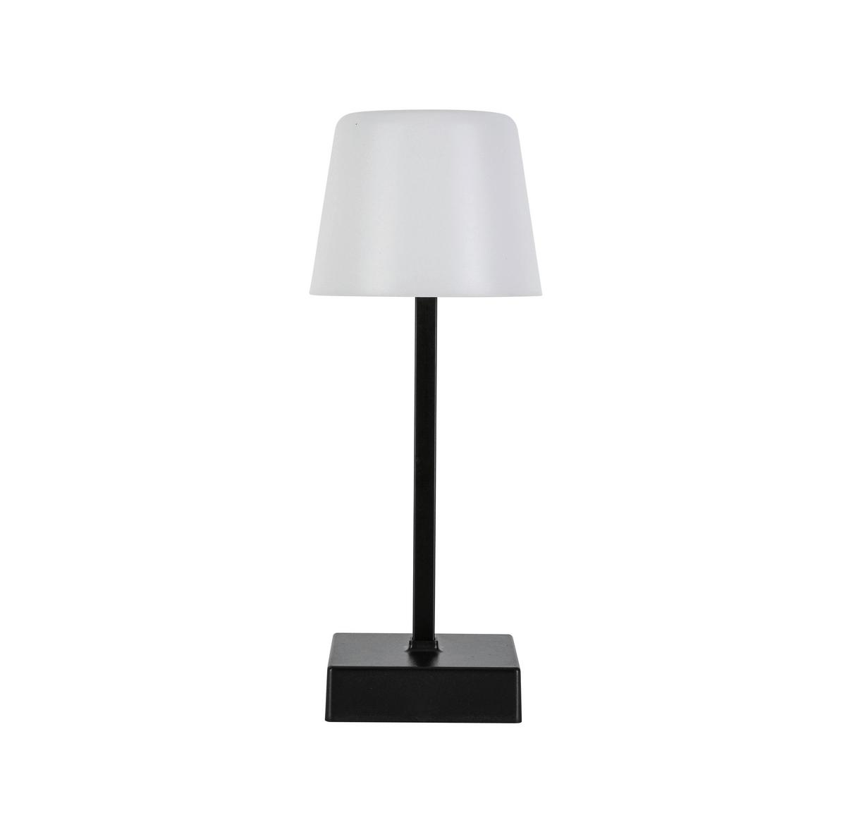 Veioză cu LED Emo - alb/negru, Modern, plastic/metal (10,5/25cm) - Mömax