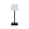 PORTABEL LAMPA EMO - vit/svart, Modern, metall/plast (10,5/25cm) - Mömax