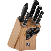 BLOK NA NOŻE 1002330 ZWILLING - kolor bukowy/czarny, Basics, metal - Zwilling