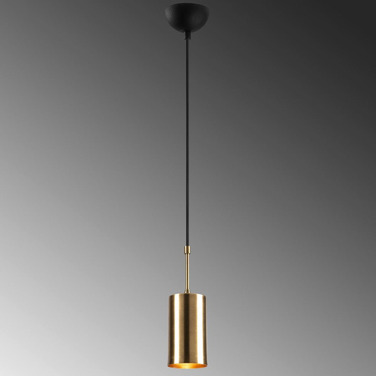 LAMPA SUFITOWA 3808007601 - kolor złoty, Trend, metal (124/9/9cm) - P & B