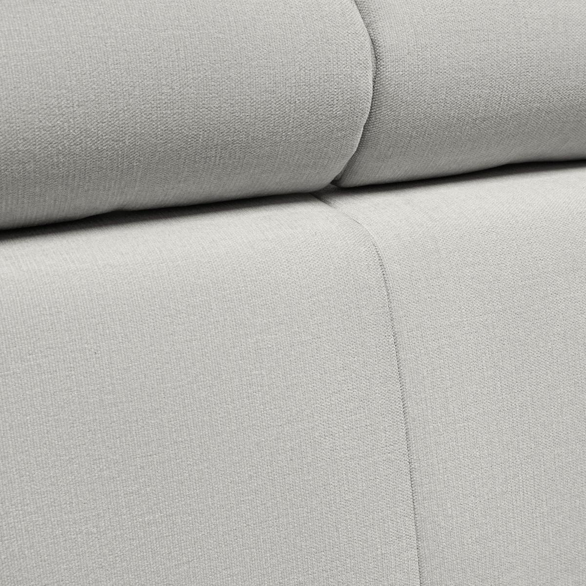 Wohnlandschaft Lugo Grauweiß - Grauweiß, MODERN, Holz/Kunststoff (205/98/266cm) - Mömax