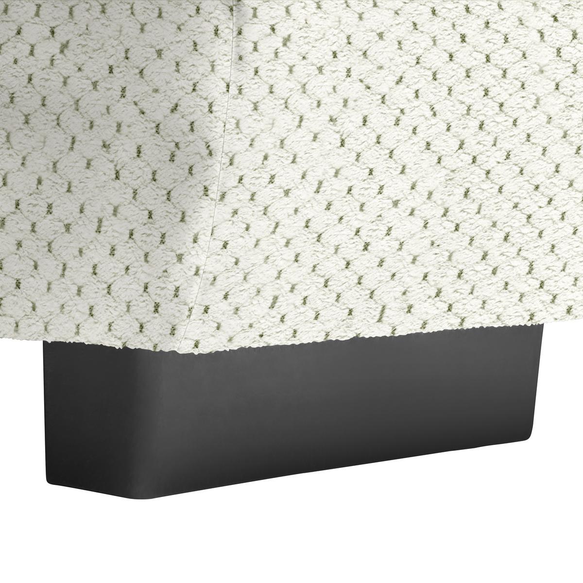 Wohnlandschaft Vivo Creme - Creme/Schwarz, MODERN, Kunststoff/Textil (317/63/179cm) - Premium Living