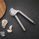 Knoblauchpresse Rösle - Edelstahlfarben, KONVENTIONELL, Metall (20/3,5/5,5cm) - Rösle
