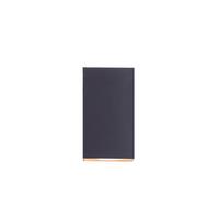 AUSSENWANDLEUCHTE 34153 - Klar/Grau, Design, Glas/Metall (9/5,5/16cm) - Globo
