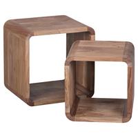 Set Miz Boha - barve akacije, Design, les (36/43/43cm) - MID.YOU