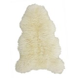 Birkabőr Jenny - Fehér, Textil (90-105/60cm) - Mömax modern living