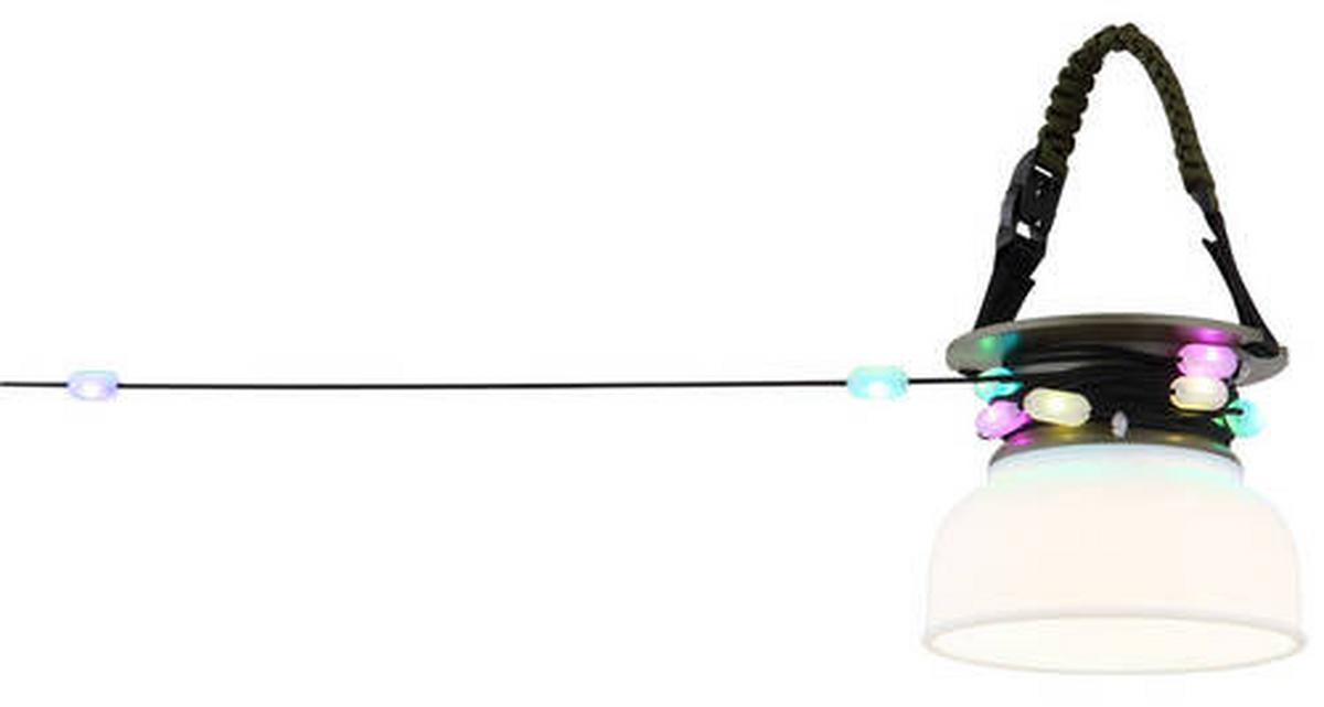 SOLARLEUCHTE 36819 - Weiss/Schwarz, Basics, Kunststoff (14,5/25cm) - Globo