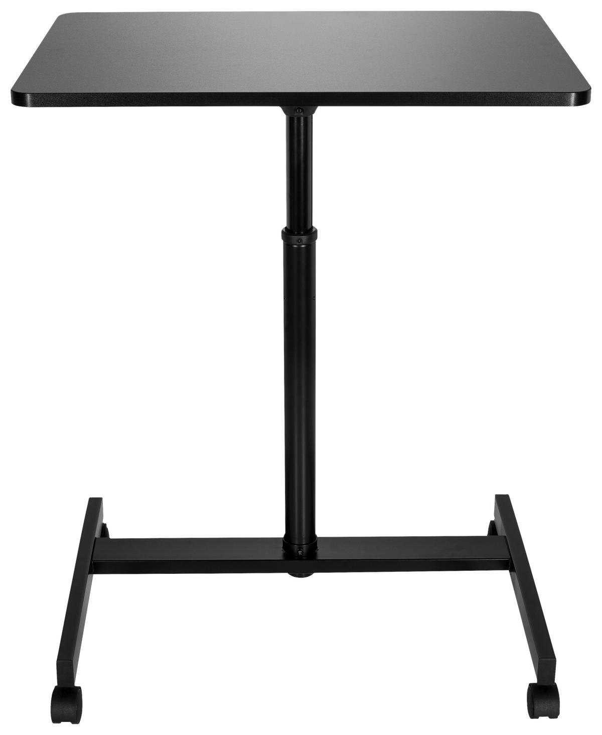 Dvižna Miza Stand Vm-su, Črna - črna, Basics, kovina/leseni material (70/48/80-114cm) - MID.YOU