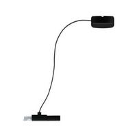 Schienensystem-Einspeiser Urail Cable Feed max. 1000 W - Schwarz, Basics, Kunststoff/Metall (70cm) - Paulmann