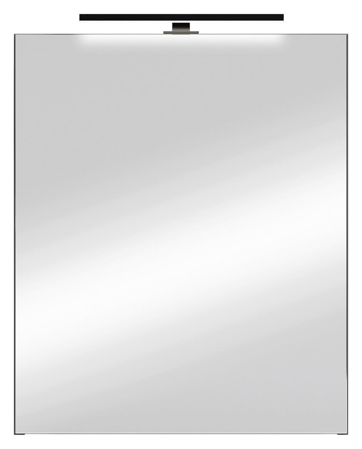 Spiegelschrank Spree Anthrazit - Anthrazit, MODERN, Glas/Holzwerkstoff (50/60/20cm) - MID.YOU