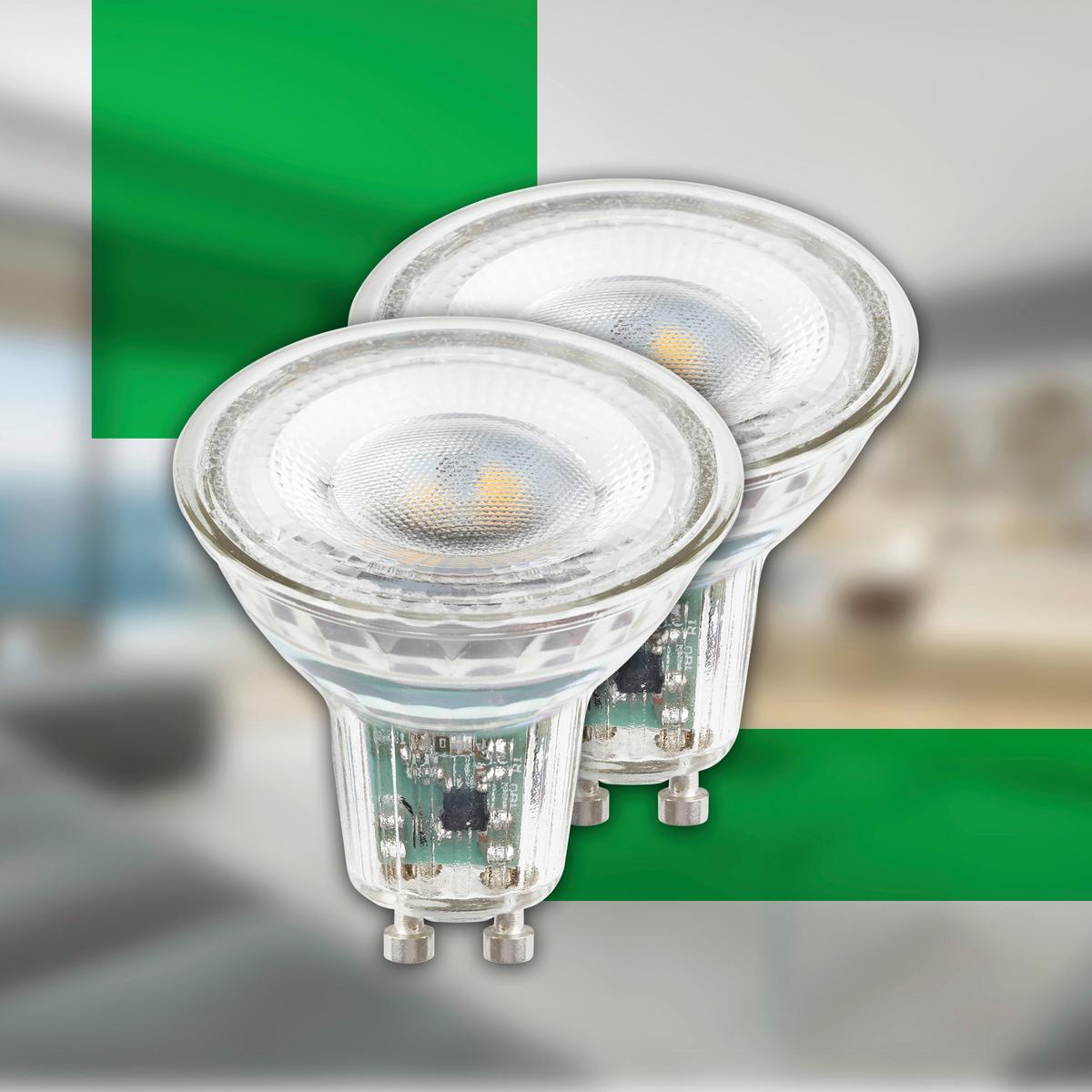 ŻARÓWKA LED 0557004 BULB 2ER PACK - kolor srebrny, Basics, szkło (5/5.6cm)