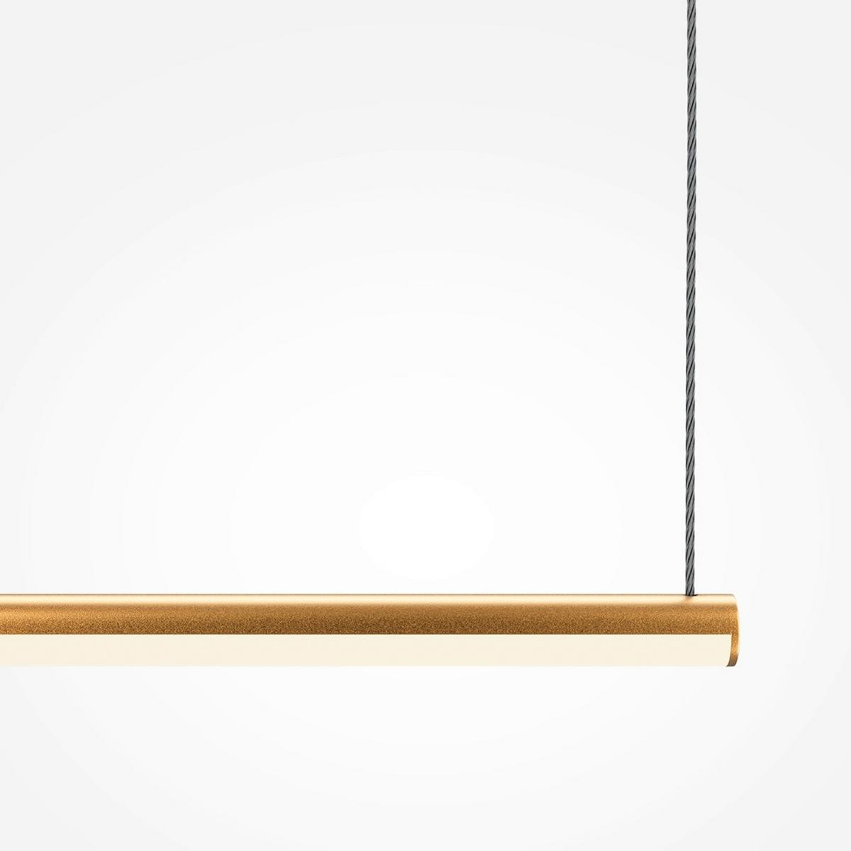 PENDELLEUCHTE HALO - Messingfarben, Modern, Metall (120/1,7/26,7cm) - MAYTONI