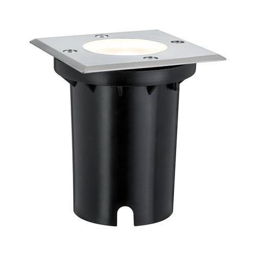 LED-Außenleuchte Floor LED in Edelstahlfarben max. 3,5 W - Edelstahlfarben, Basics, Metall (10,8/12,4/10,8cm) - Paulmann