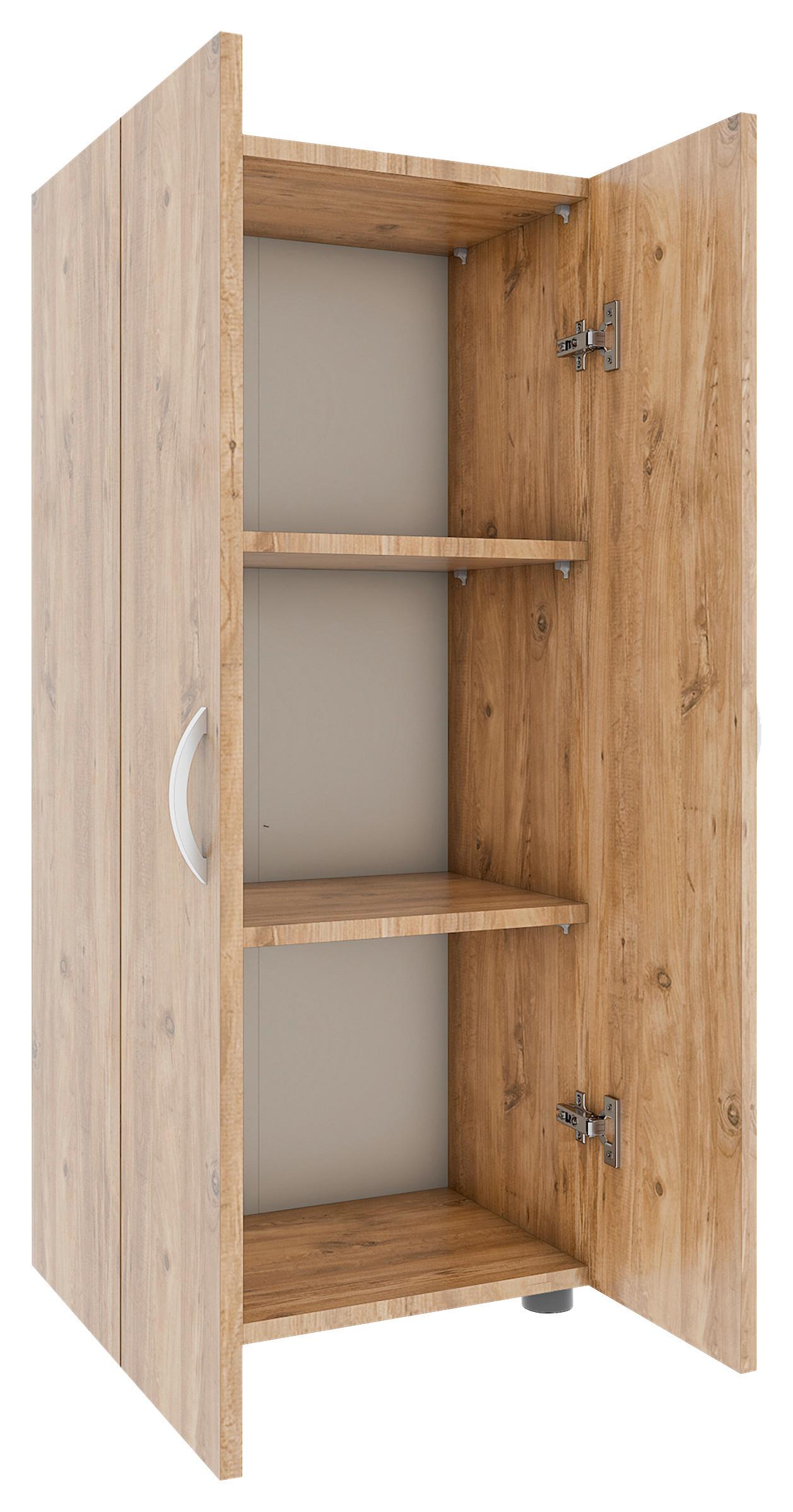 Pisarniška Omara Ulas 3, Hrast - medeni hrast, Moderno, leseni material (49/108/34cm) - MID.YOU