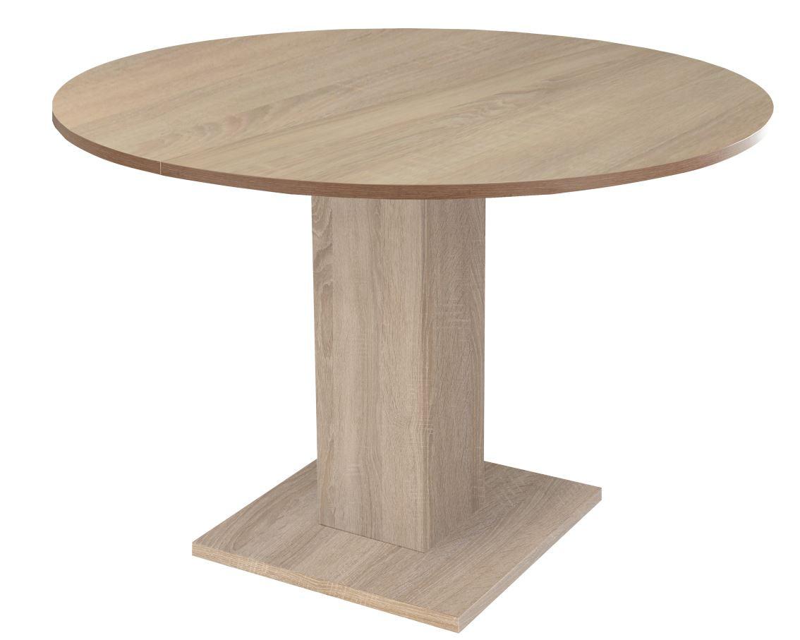 Ausziehtisch Tap in Sonoma Eiche - Sonoma Eiche, Basics, Holzwerkstoff (90-130/90/76cm) - Mömax