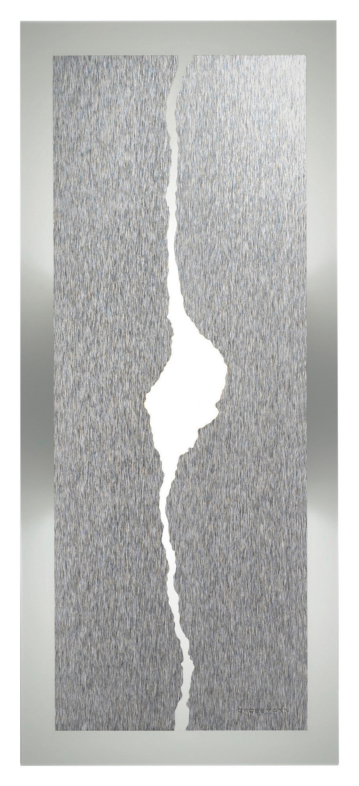 KINKIET LED 51-804-072 LED WL/DL CANYON - kolor aluminiowy, Design, metal (42/18/7,5cm) - Grossmann