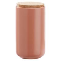 Ételtároló Doboz Svea - natúr színű/narancs, Modern, fa/kerámia (10/18cm) - Premium Living