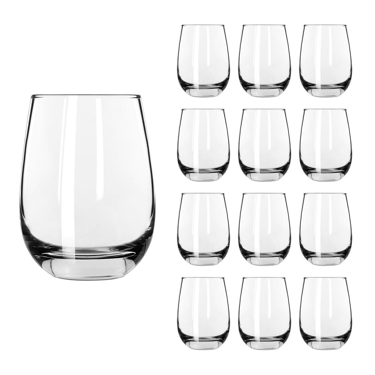 Gläserset  Stemless Klar 12-teilig - Klar, Basics, Glas (9/11,5cm)