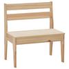 BARNBÄNK SVEN - naturfärgad, Klassisk, trä (50/55/31cm) - Mömax
