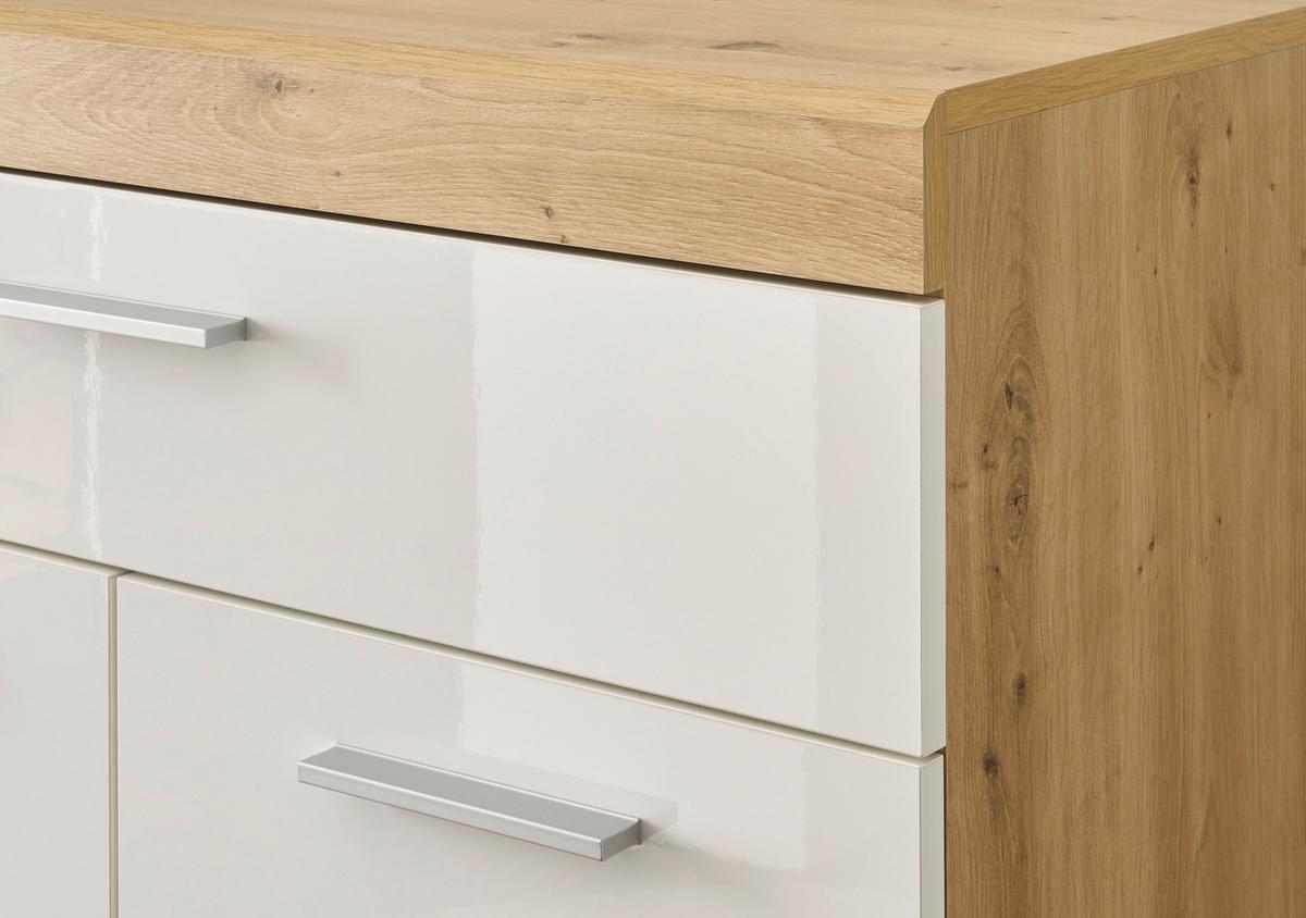 PANEL DO PRZEDPOKOJU NOLA - dąb artisan, Design, materiał drewnopochodny (80/75/28cm) - MID.YOU