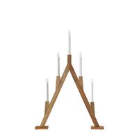 Weihnachtspyramide Bjurfors Hellbraun - Hellbraun, Basics, Holz (8/52/76,5cm) - Markslöjd