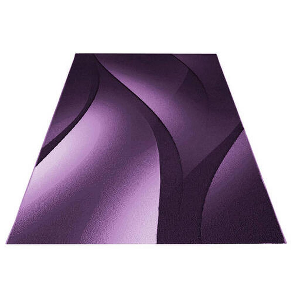 Webteppich Plus Lila ca. 140x200cm - Lila, Basics, Textil (140/200cm) - Novel