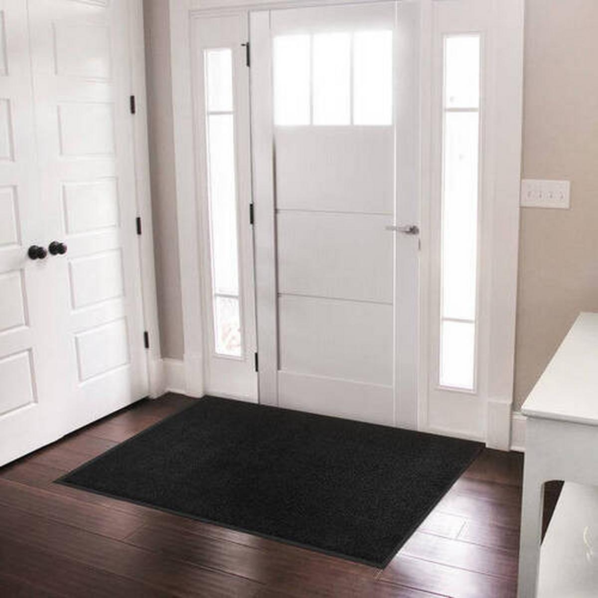 MATA WEJŚCIOWA RHINE - czarny, Konventionell, tkanina (90/150cm) - Floordirekt