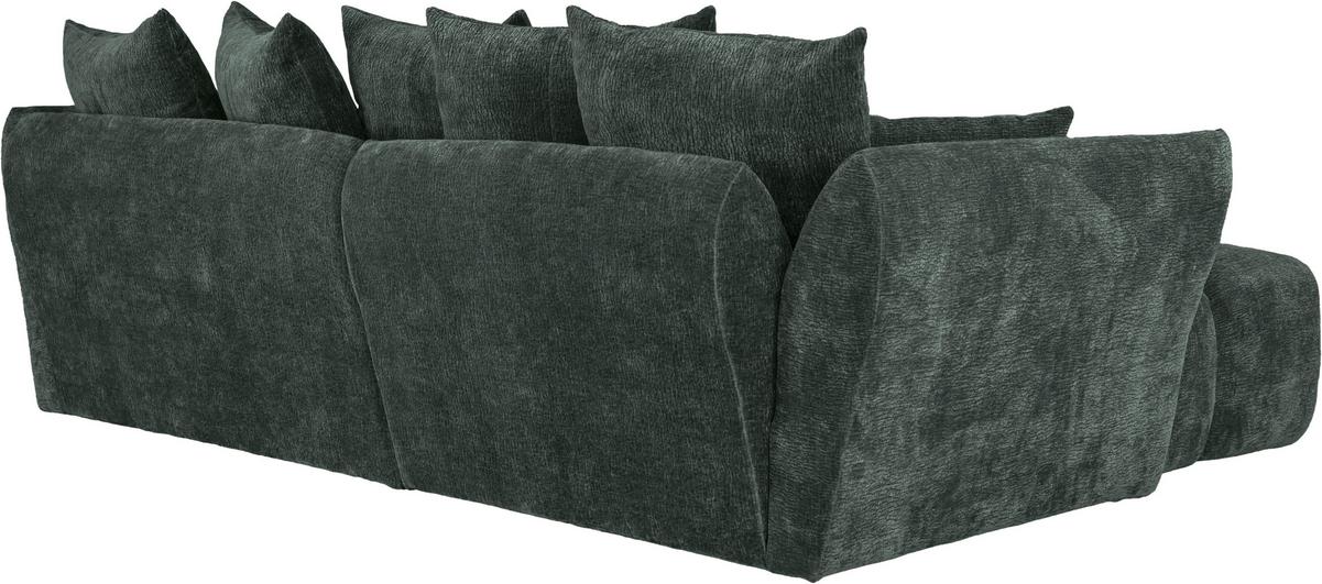 Canapea modulara CAMMELLIO - verde închis, Modern, textil (296/75-95/189cm) - Mömax