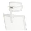 Naslon Za Glavo Aspen, Bela - bela, Basics, umetna masa/tekstil (29/33/10cm) - MID.YOU