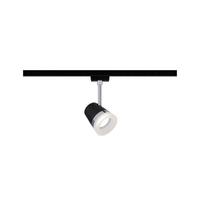 LED-Deckenleuchte Urail Spot Cone max. 15 Watt - Chromfarben/Schwarz, Design, Kunststoff/Metall (18.0cm) - Paulmann