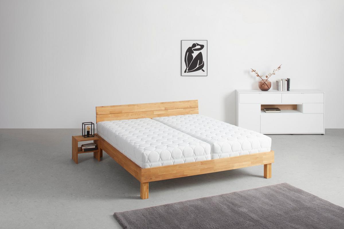 Ležišče Iz Udobne Pene Ergo 24 - bela, tekstil (140/200cm) - Nadana