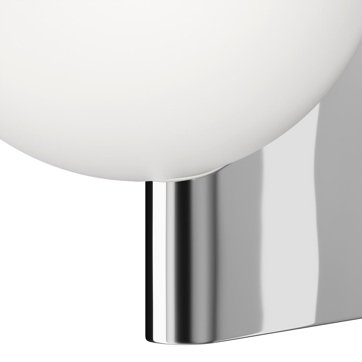 WANDLEUCHTE AVANT-GARDE - Chromfarben/Weiss, Trend, Glas/Metall (18/30/21,5cm) - MAYTONI