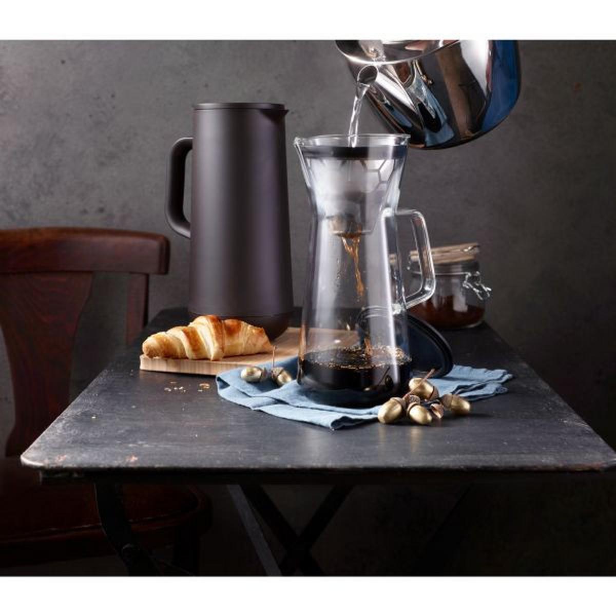 DZBANEK TERMICZNY 0690697390 WMF - czarny, Basics, tworzywo sztuczne/metal (1,0l) - WMF