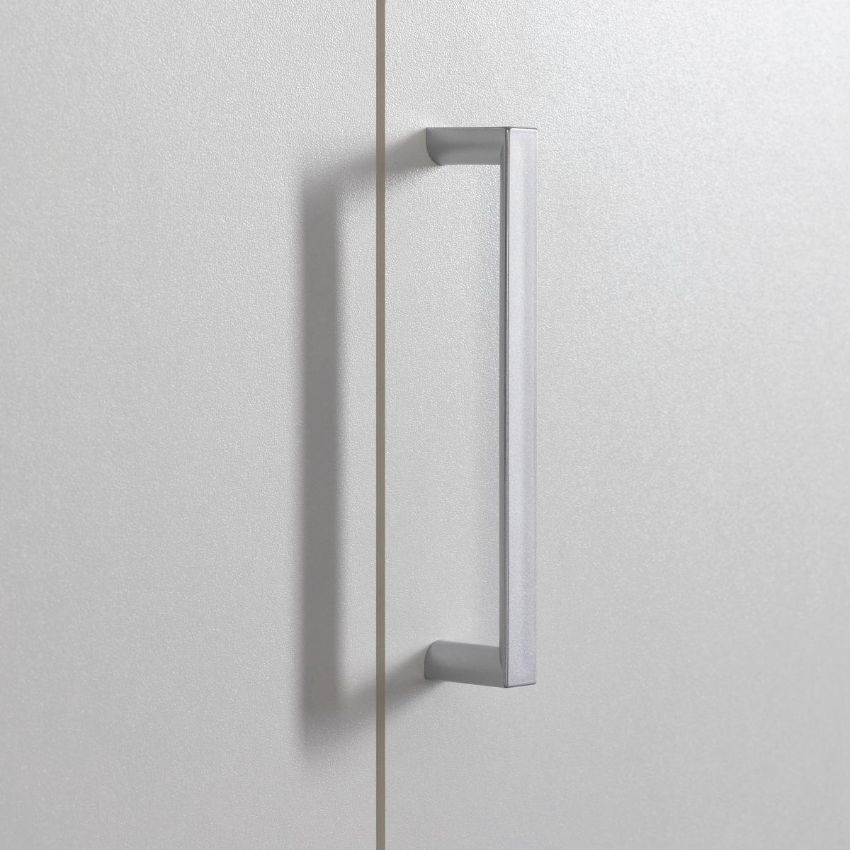 Ormar S Klasičnim Vratima Olli -Top- - bijela/boje aluminija, Konvencionalno, drvni materijal/plastika (119,6/196,3/53,5cm) - Based